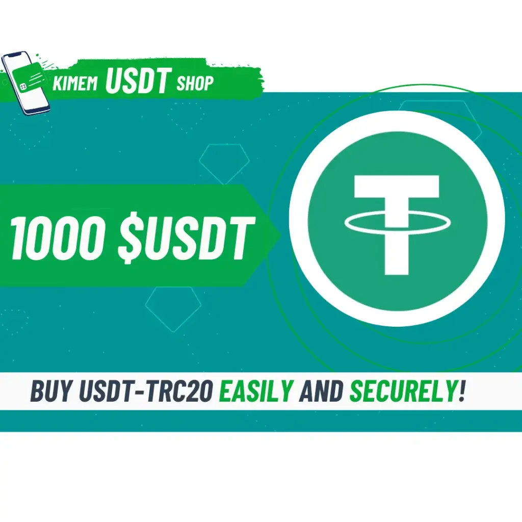 Buy 1000 USDT via TRC20