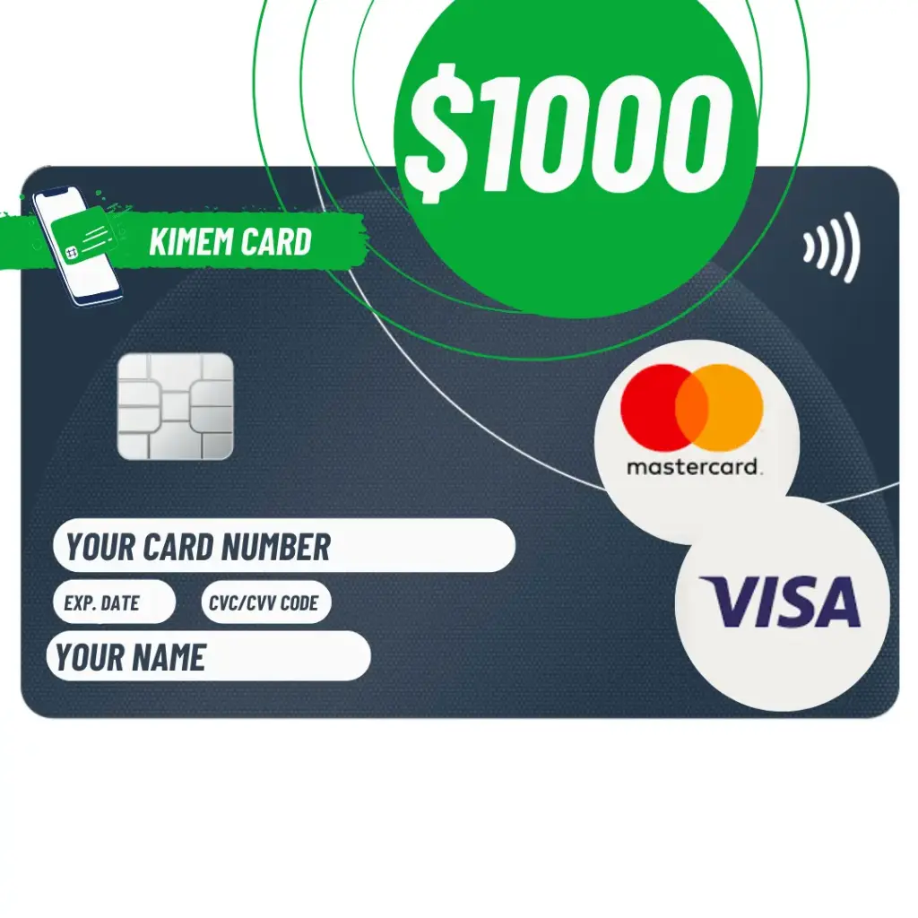 $1000 USD Premium Card