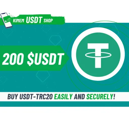 Buy 200 USDT via TRC20