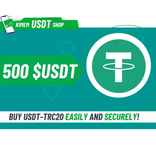 Buy 500 USDT via TRC20