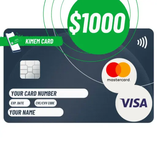 $1000 USD Premium Card